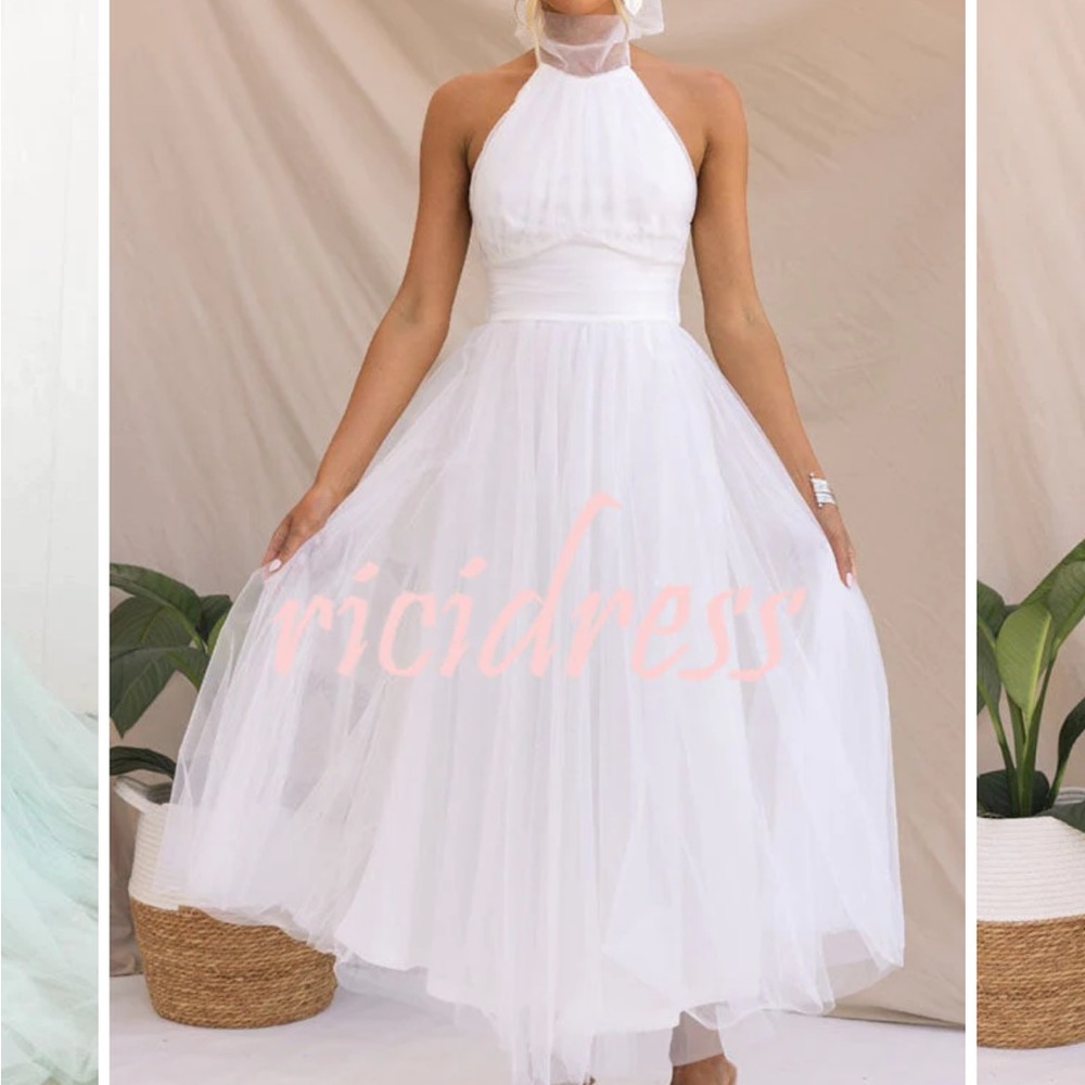 White Rici Dress